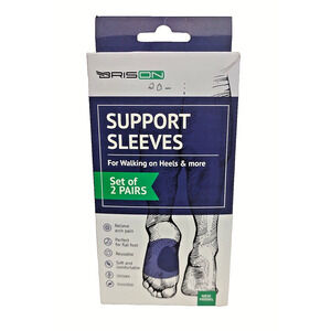 Brison Support Sleeves for Walking on Heels and more 2 sets - Open Box